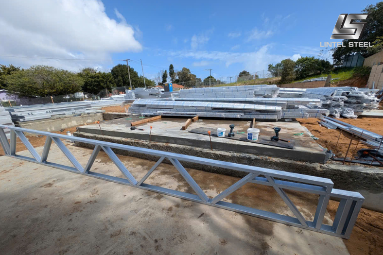 steel frame construction