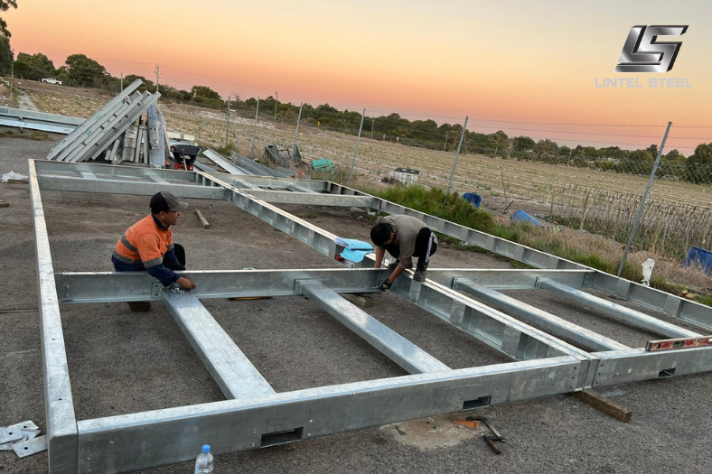 steel structure fabrication