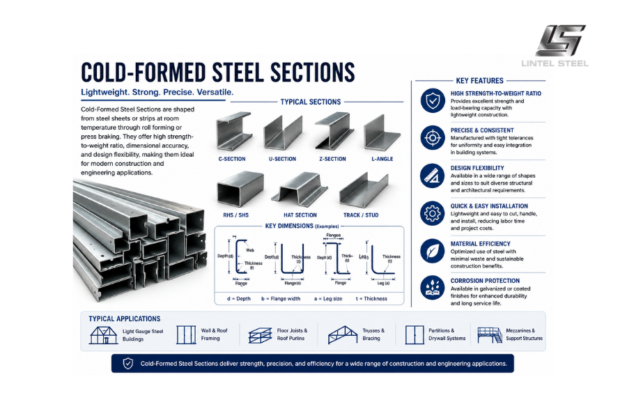 cold-formed steel sections