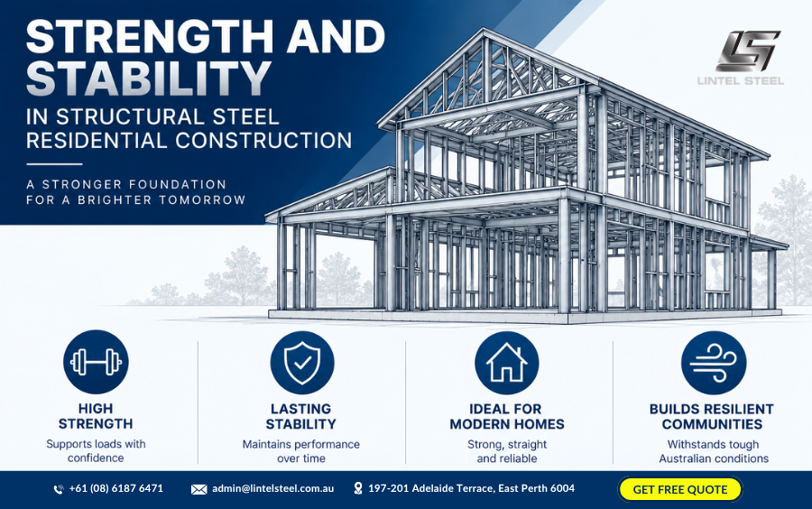 strength and stability in structural steel residential construction