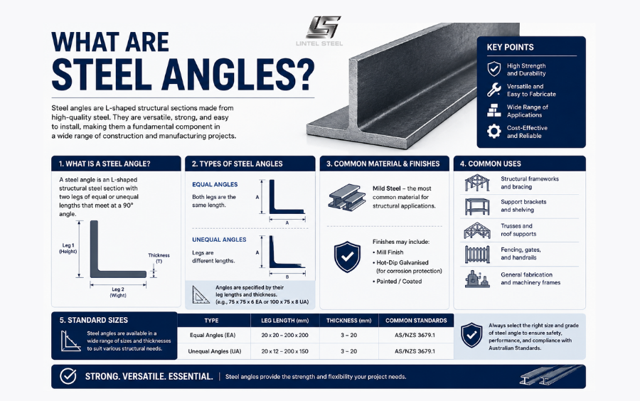 what are steel angles